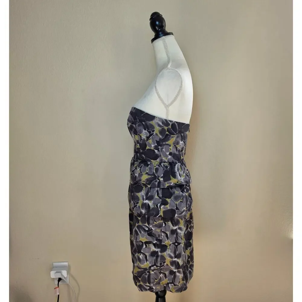 J. Crew Strapless Ruffle Dress 6